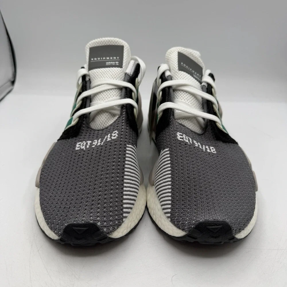 Adidas EQT Support 91/18 Shoes Men Sz 10 Black Granite Sneakers Originals AQ1037